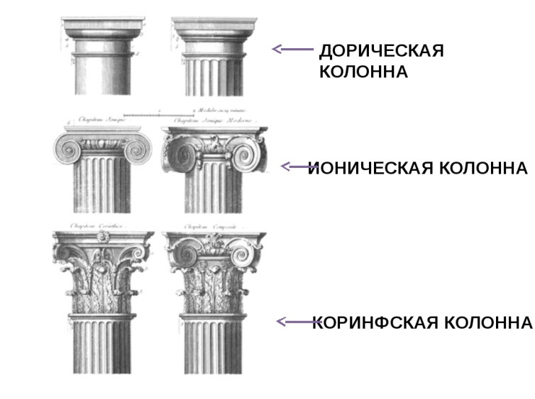 Как называется часть колонны изображенная на рисунке