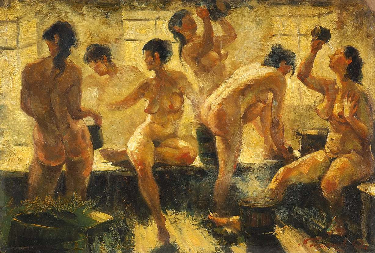 семья купается голыми в бане фото 91