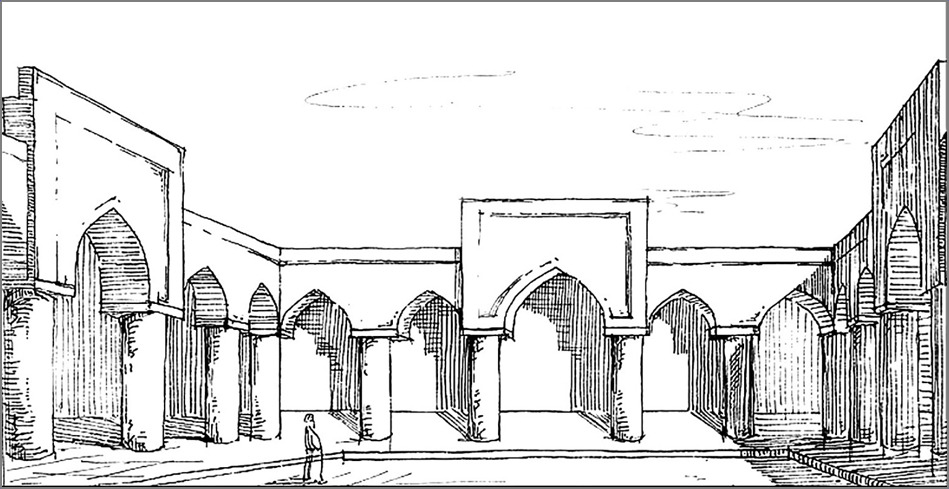 Рисунок караван сарай